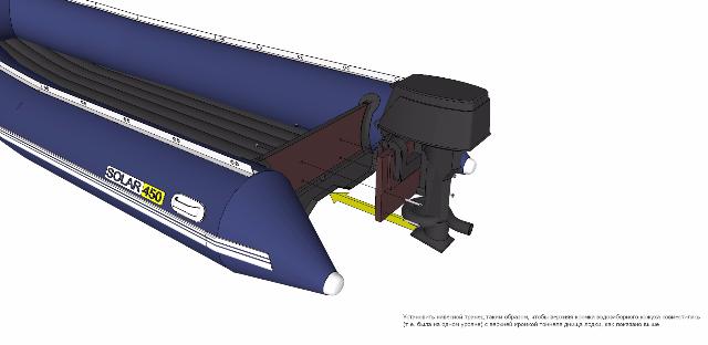 Лодка Солар 450 Jet Tunnel